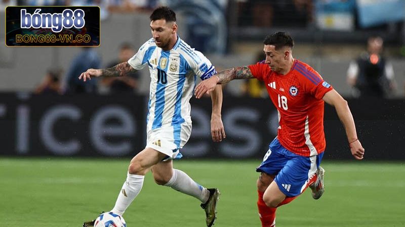 Nhận Định Chile Vs Argentina 08h00, Ngày 6/6 Từ Bong88 4 Xuống tiền vào kèo hiệp 1 trận Chile vs Argentina